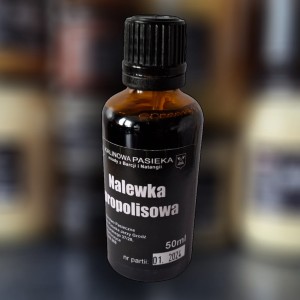 Nalewka propolisowa mocna 20% 50ml Kalinowa Pasieka