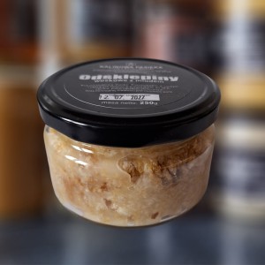 Odsklepiny woskowe z miodem (zawiera propolis) 250g Kalinowa Pasieka 
